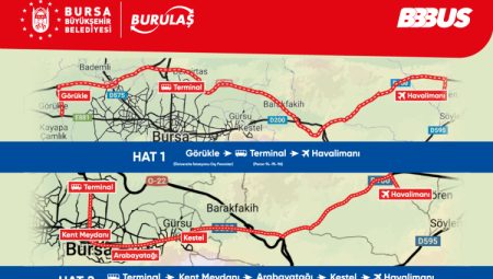 Bursa Yenişehir Havalimanı'na yeni ulaşım seferleri başladı