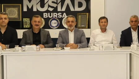 Anahtar Parti Bursa’dan MÜSİAD’a ziyaret!