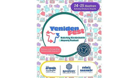Bakırköy sürdürülebilir alışveriş festivali; “Yenidenfest” başlıyor