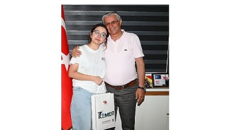 Başarısını Başkan Topaloğlu ile paylaştı