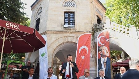 Başkan Aydın müjdeyi verdi Kozahan aslına uygun yenileniyor