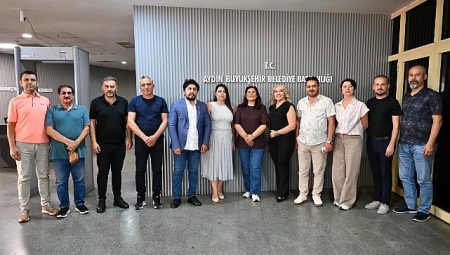 Başkan Çerçioğlu’na Aydın Büyükşehir Gazeteciler Cemiyeti’nden Ziyaret