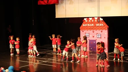 Bursa Nilüfer’in kreşlerinde yıl sonu heyecanı