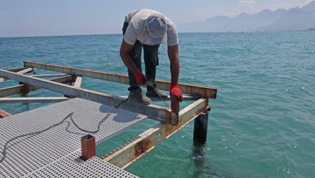 Antalya'da 'Engelsiz Plaj' yeni sezona hazırlanıyor