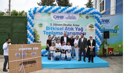 Canikli Öğrencilerden Farkındalık: 1.5 Ton Atık Yağ Toplandı