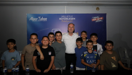 Başkan Alper Taban Sinanbey’de vatandaşlarla buluştu
