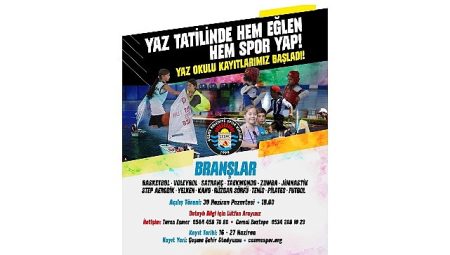 Çeşme Belediye Spor Kulübü Yaz Spor Okulu başvuruları başladı