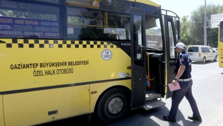 Gaziantep’te toplu taşımaya serinlik denetimi