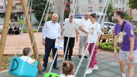 Gebze’de Başkan Büyükgöz’den Arapçeşme Parkı’na yakın mercek