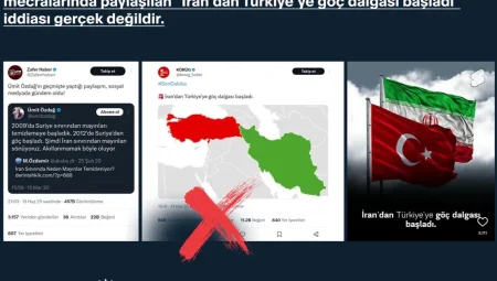 Göç dalgası iddiaları gerçeği yansıtmıyor