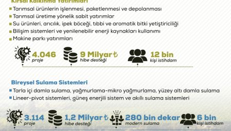 7 bin 160 tarımsal projeye 10,2 milyar TL'lik hibe