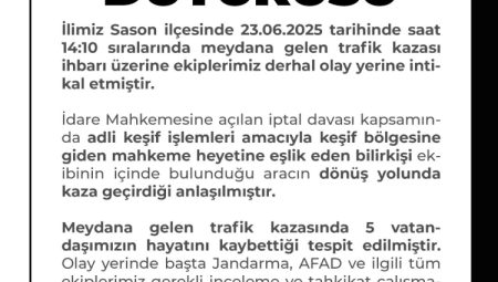Batman'da keşif dönüşü feci kaza!