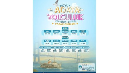 “Mehtap Turları” ve “Büyük Adaya Yolculuk” başlıyor