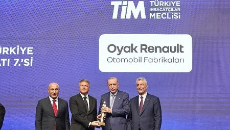Oyak Renault, Türkiye’nin en büyük 7. ihracatçısı oldu