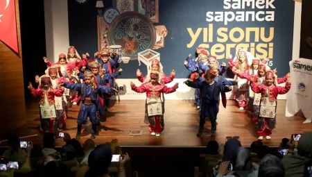 Sapanca SAMEK’te yılsonu sergisi heyecanı yaşandı