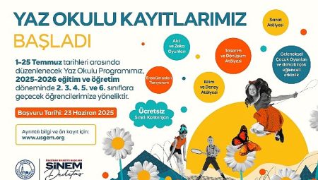 Üsküdar Belediyesi Yaz Okulu Kayıtları Başladı