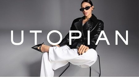 Utopian ile Zamansız Şıklığın Yeni Tanımı Tuvana Türkay, Utopian’ın İlham Veren Stil Dünyasının Yüzü Oldu.