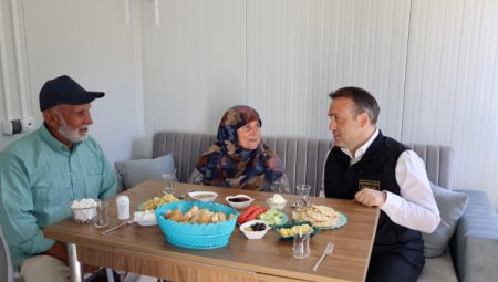 Bilecik’te yangın mağdurlarına devletin şefkat eli
