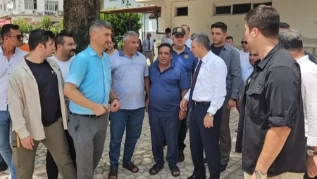 Antalya Valisi Şahin’den Kumluca yatırımlarına inceleme