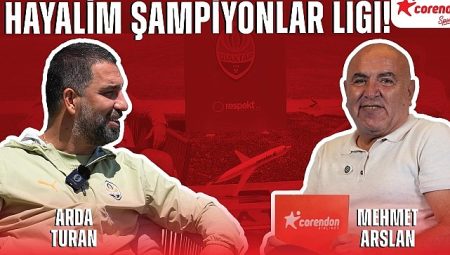 Arda Turan: “Şampiyonlar Ligi’ni kazanmak istiyorum”