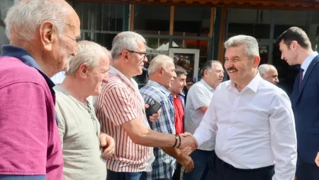 Artvin Valisi Ergün, Arhavi’de incelemelerde bulundu