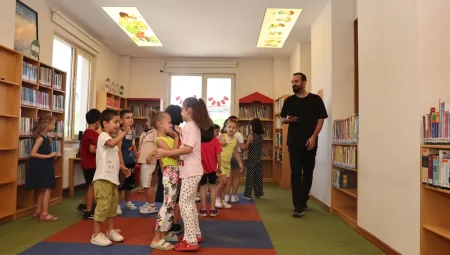 Bursa Nilüfer’de anneler ve çocuklar kütüphanelerde buluşuyor