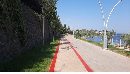 Büyükşehir, bisiklet yolu çizgilerini yeniliyor