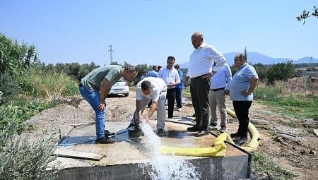 Büyükşehir’den Tiyenli Mahallesi’ne Yeni İçme Suyu Sondajı