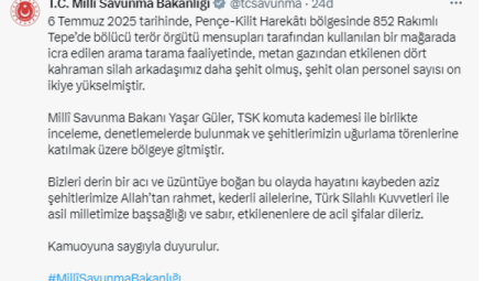Pençe-Kilit’te acı artış: Şehidimiz 12'ye yükseldi!
