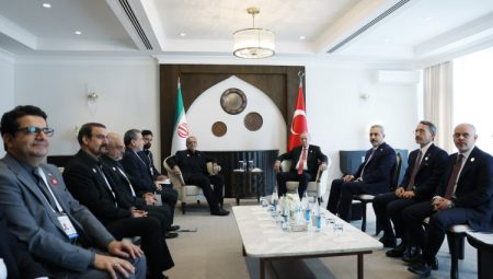 Erdoğan, İranlı mevkidaşı ile Azerbaycan’da görüştü