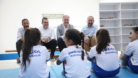 İnegöl Belediyesi Yaz Spor Okullarında 1.792 Çocuk Sporla Buluştu