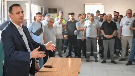 İzmir Bornova’da emekçilere anlamlı ziyaret