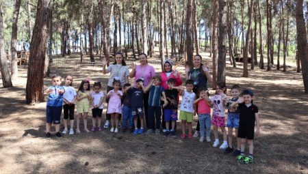 Kocaeli İzmit'te çocuklar doğayla buluştu
