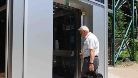 İzmit Tren Garı’ndaki asansör hizmete alındı