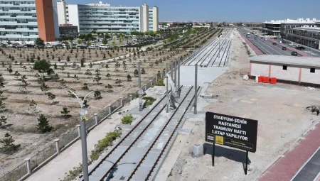 Konya Stadyum-Şehir Hastanesi Tramvayı’nda ikinci etap hazırlığı