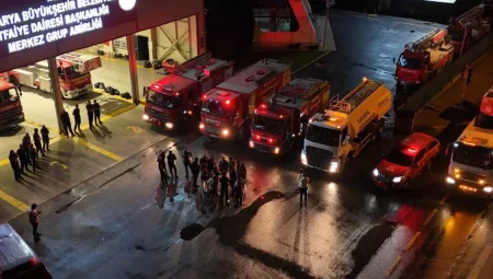 Manisa’daki orman yangınına Sakarya’dan destek