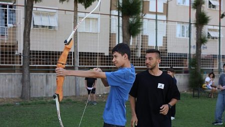 Okçuluğa Büyük İlgi: Başkan Çerçioğlu Çocukları Spora Kazandırıyor