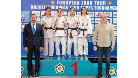 Osmangazili judocudan Avrupa Judo Kupası’nda bronz madalya