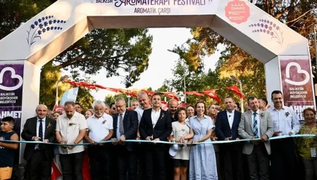 Uluslararası 6. Balıkesir Aromaterapi Festivali başladı