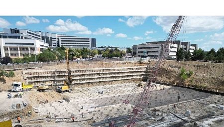 Umuttepe Cami ve Otopark projesi sorunsuz ilerliyor
