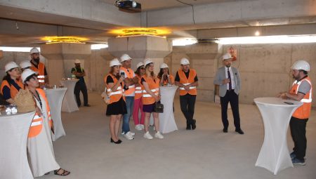 YAPİDER, Bursa’nınilk sismik izolatörlü projesini yerinde inceledi
