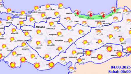 Türkiye genelinde sıcaklıklar yükseliyor
