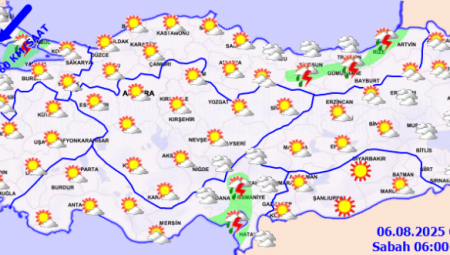 Sıcaklıklarda değişiklik yok, denizlerde fırtına uyarısı!