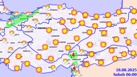 Kuzey ve batı kesimlerde sağanak yağış bekleniyor