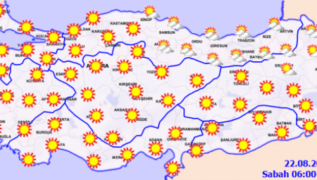 Kavurucu güneş geri döndü! Türkiye yazın zirvesini yaşıyor!