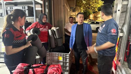Bursa Osmangazi’den Sındırgı’ya afet sonrası hızlı destek