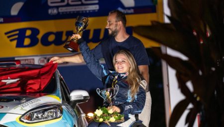 Bursa Osmangazi’nin gururu engelli kadın ralliciden Avrupa’da tarihi başarı