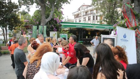 İstanbul'da denizde ve karada ilk yardım seferberliği
