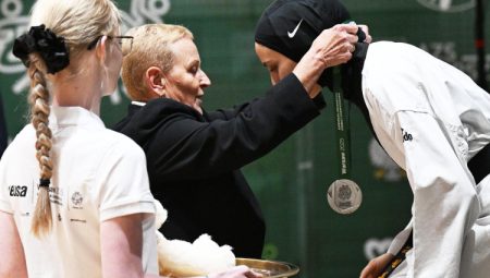 Konyalı milli sporcu Saliha'dan Avrupa ikinciliği