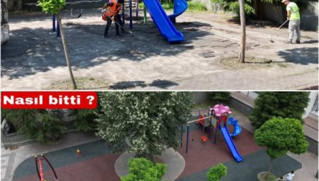 Bursa İnegöl'de çocuklara sağlıklı parklar